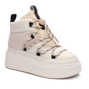 Montana Suede Platform Booties NWT